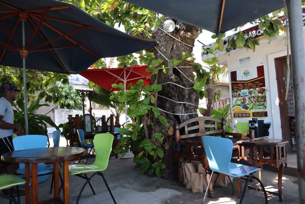 baboo cafe zanzibar stone town