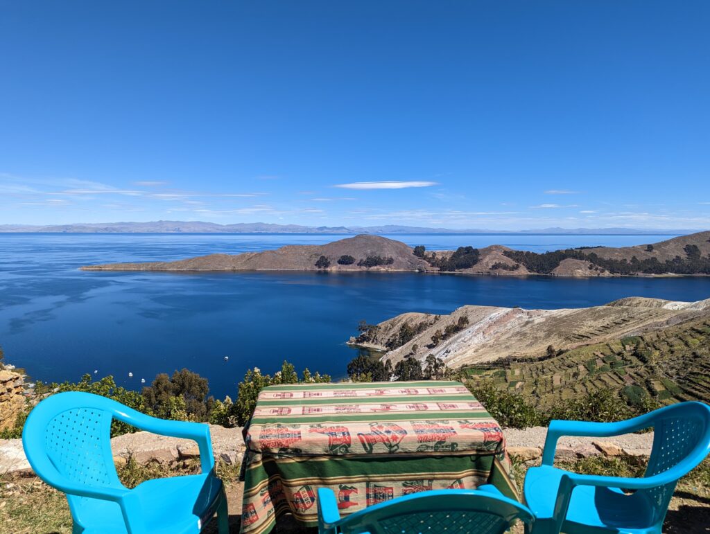 restaurant isla del sol ou manger pachamama