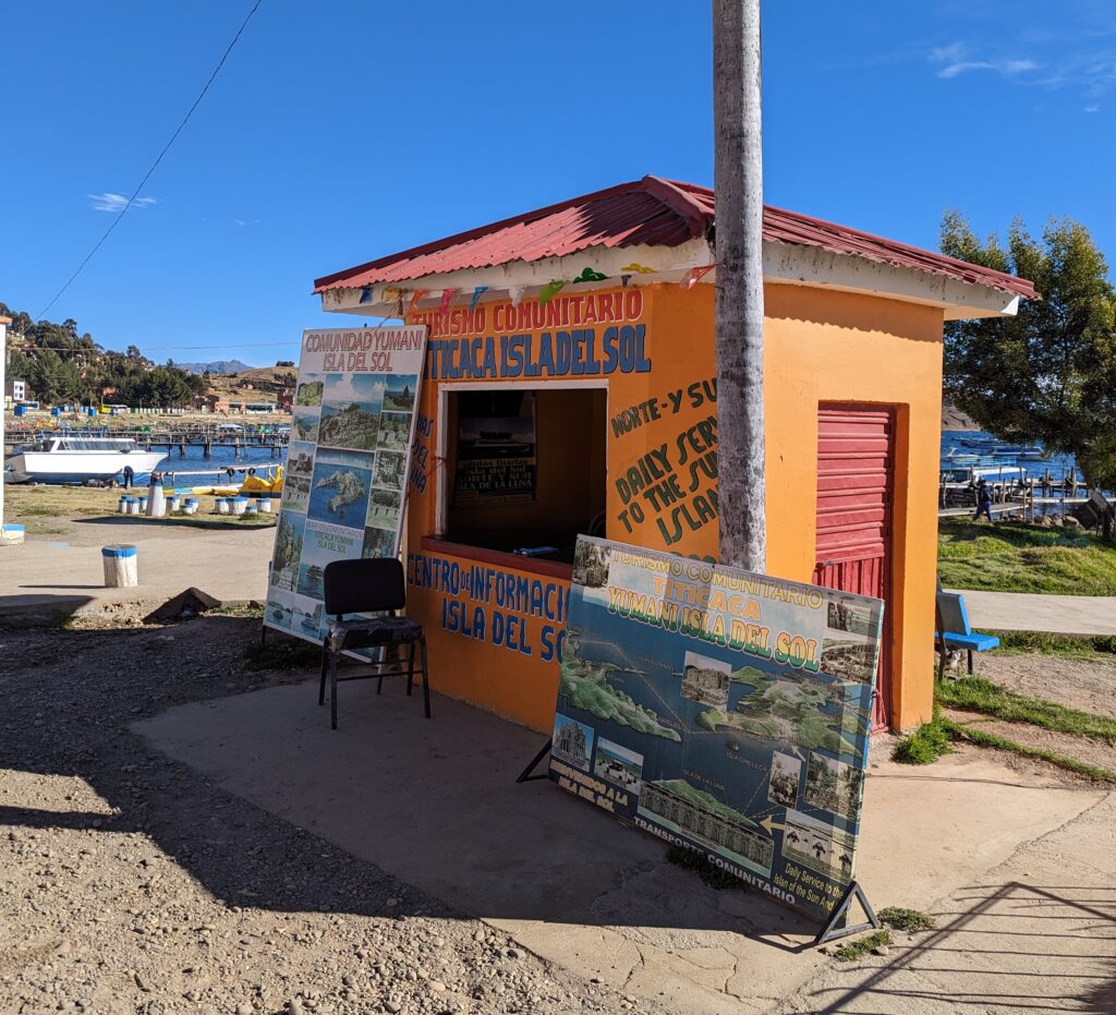 trajet la paz coroico isla del sol lac titicaca bolivie bus bateau