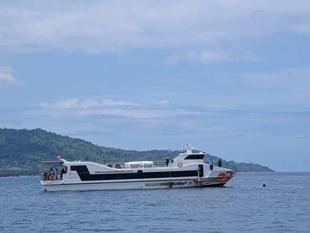 trajet bali iles gili bateau wahana viranda