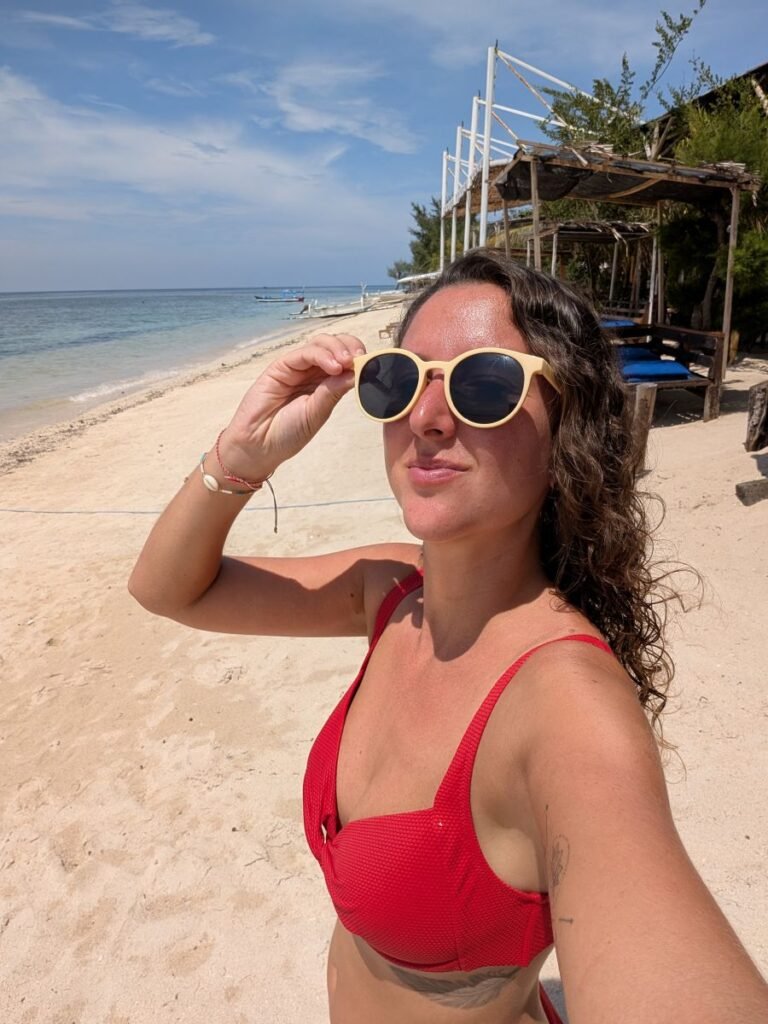 visiter gili air que faire moi sur la plage au soleil
