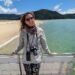 Aurélie sur le bateau Abel Tasman sea shuttle en Nouvelle-Zélande lili foodies travel