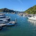 Port de Picton dans les Marlborough Sounds en Nouvelle-Zélande, point de départ du ferry vers Wellington
