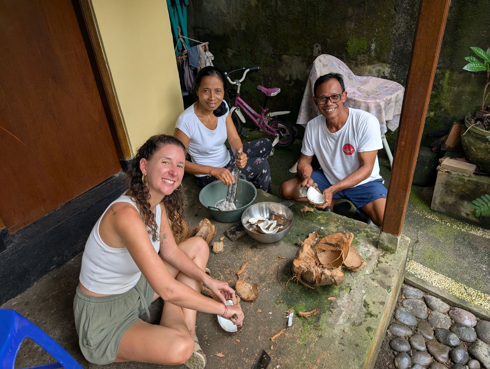Immersion famille balinaise francophone chez Nyoman