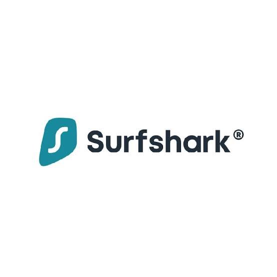 Logo Surfshark, partenaire lilifoodiestravel