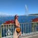 visiter geneve suisse moi lilifoodiestravel sur le lac devant jet d'eau